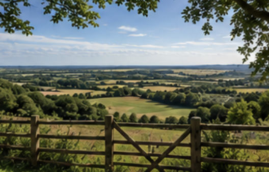 Hampshire countryside near Waterlooville